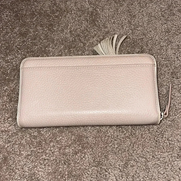 Kate Spade Chester Street Neda Leather Wallet Almondine/White - H - Picture 3 of 6